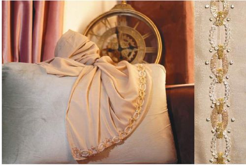 Women Embroider Georgette Head Scarf