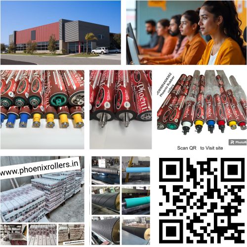 EPDM Rubber Rollers For Industrial Use &AMP; Printing Usage