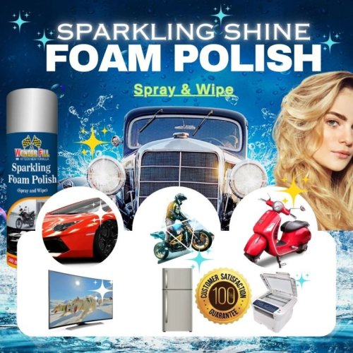 Sparkling Universal Cleaner Foam Spray