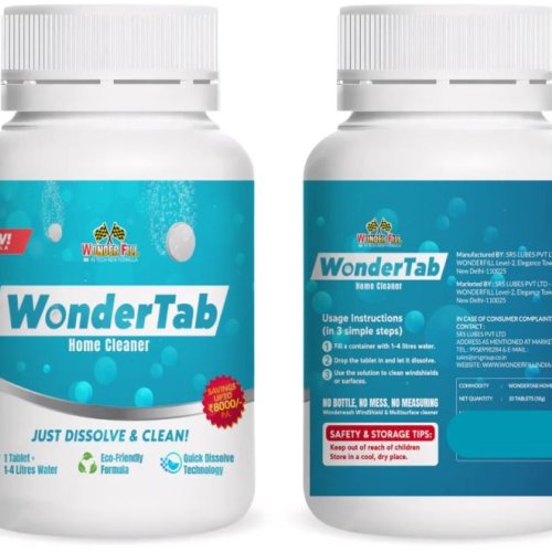 WonderTab Car Windshield Glass Cleaning Tablet