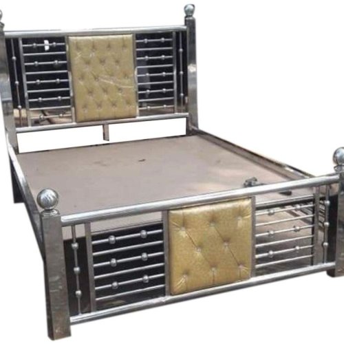 Stainless Steel Double Bed