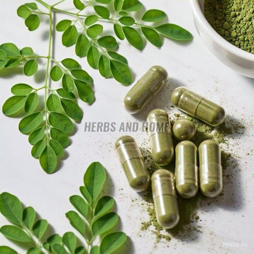 Moringa Leaf Powder Capsules