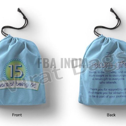 Digital Print Drawstring Bag