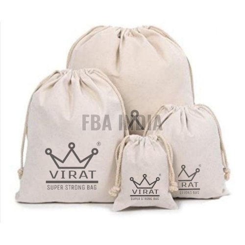 Cotton Drawstring Bags