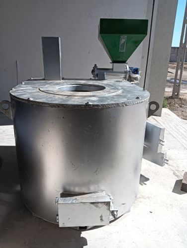 Wood Pellet Aluminium Melting Furnace