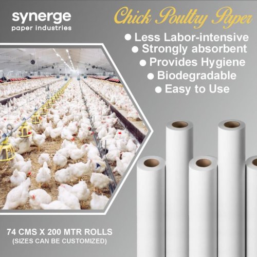 Chick Feeding Poultry Paper Roll