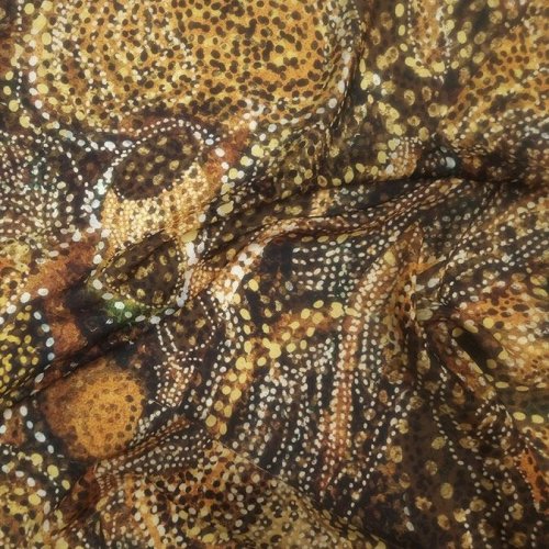 Leopard Spots Printed Fabric