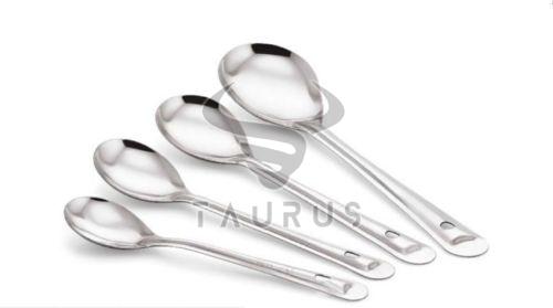 276 X 71 mm Silver Stainless Steel Super Plus Oval Serving Spoon