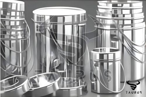 5 Pieces Stainless Steel Kadi Dabba Set