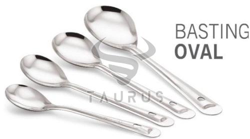 Stainless Steel Basting Oval Serving Spoon