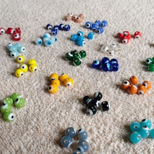 Fancy Evil Eye Beads