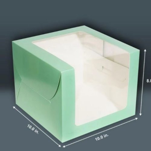 10x10x8 Tall Window Cake Box