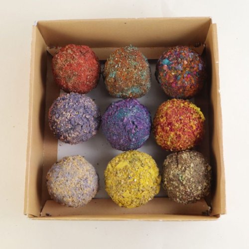 7 Chakra Resin Smudge Incense Bomb