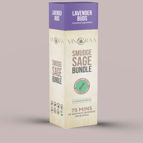 Lavender Buds Smudge Sage Bundle