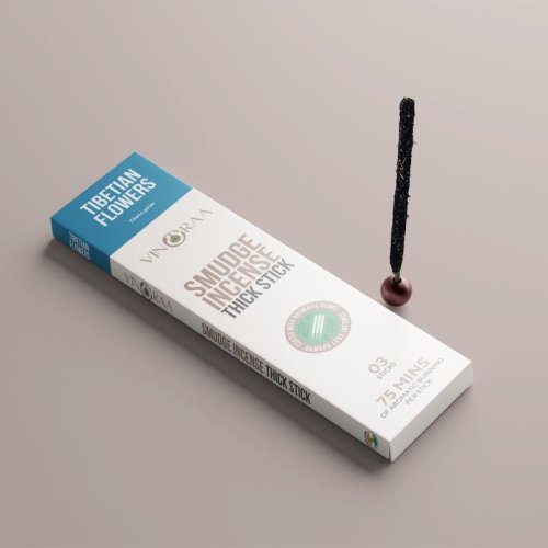 Tibetan Flowers Smudge Incense Sticks
