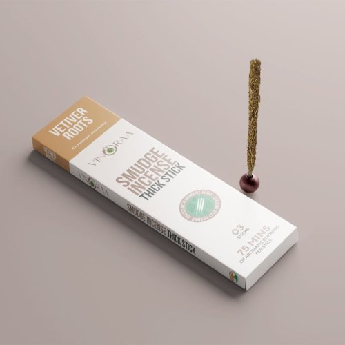 Vetiver Roots Smudge Incense Sticks