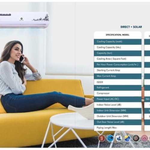 1.5 Ton Solar Hybrid Air Conditioner