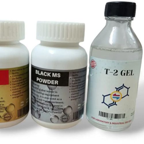 Red and Black MS Powder with T2 Gel