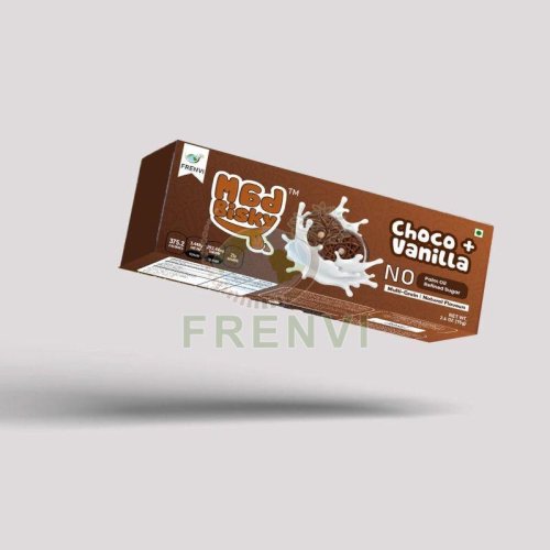 Mad Bisky Choco Vanilla Flavoured Cream Biscuits