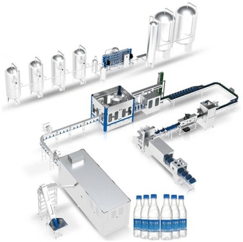 150 Bpm Packaged Drinking Mineral Water Bottling Plant