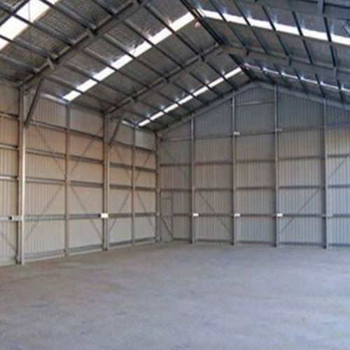 MS Prefabricated Factory Shed