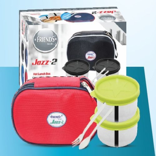Jazz 2 Stainless Steel Lunch Box