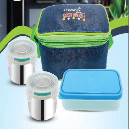 Max Fresh Stainless Steel Lunch Box