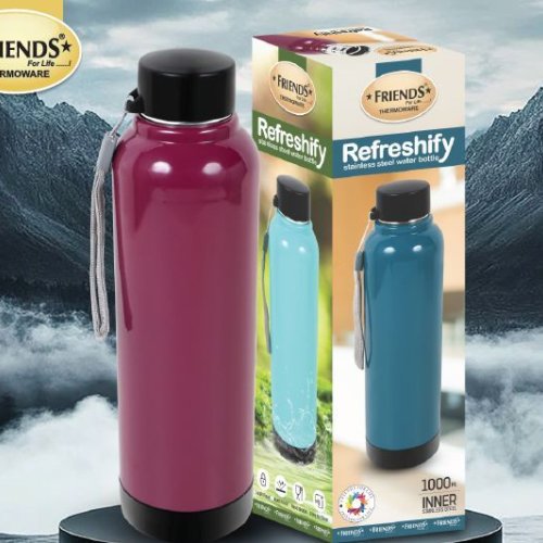 Refreshify Stainless Steel Water Bottle