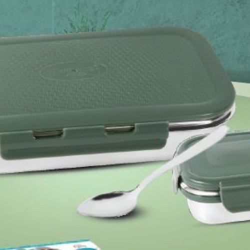 Steel Line Lunch Box