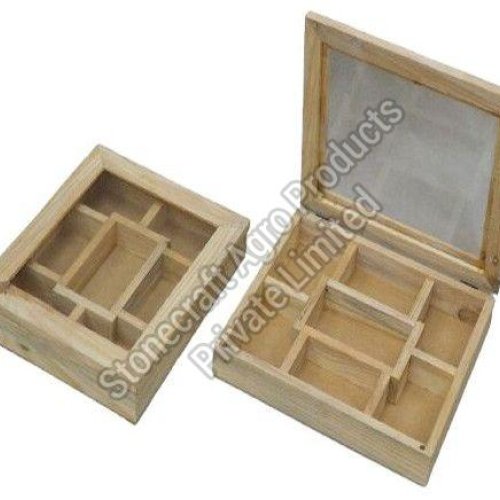 7 Compartment Wooden Box