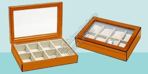 Luxury 8 Watches Storage Wooden Box