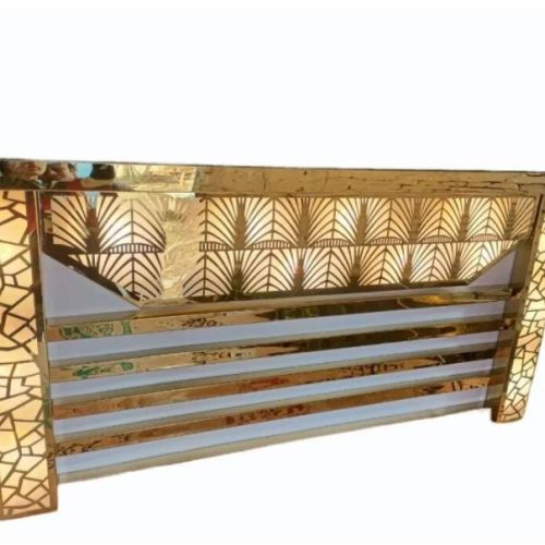 Fancy Golden Catering Counter