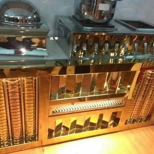 Wedidng Steel Food Counter