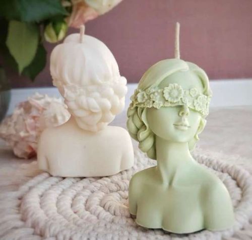 Human Shape Scented Wax Candle