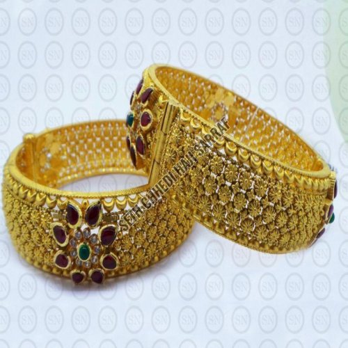 AB16 Gold Bangles