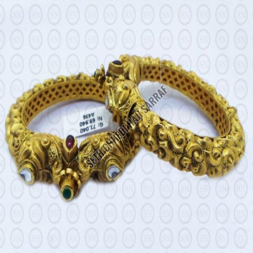 AB17 Gold Bangles