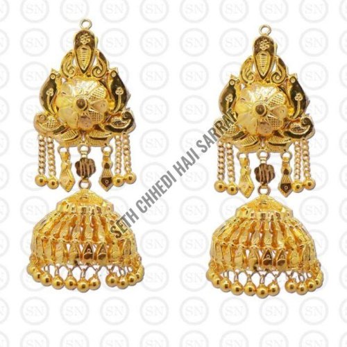 EJ03 Gold Jhumka