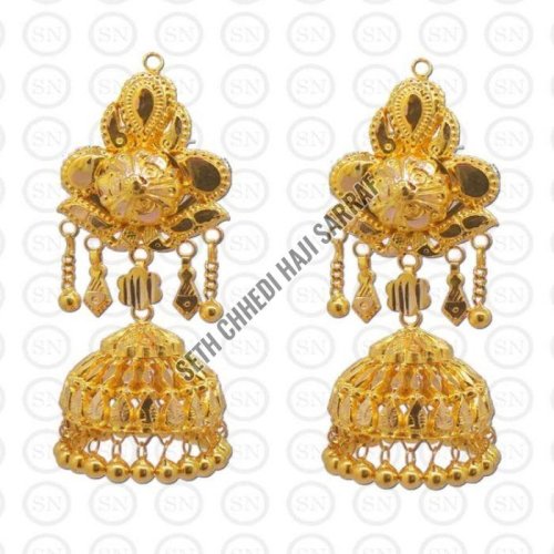 EJ04 Gold Jhumka