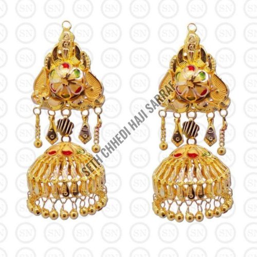 EJ05 Gold Jhumka