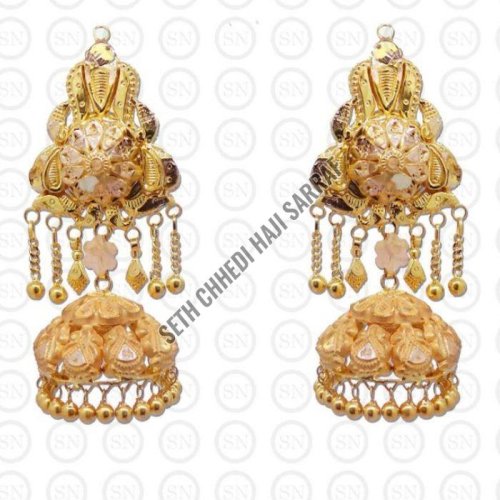EJ06 Gold Jhumka