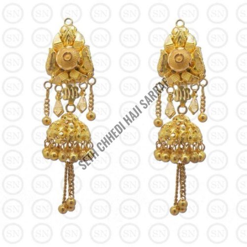 EJ08 Gold Jhumka