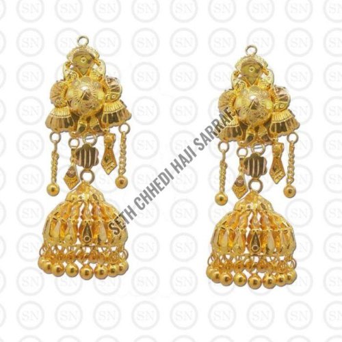 EJ09 Gold Jhumka