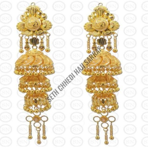 EJ18 Gold Jhumka