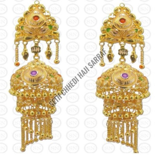 EJ19 Gold Jhumka