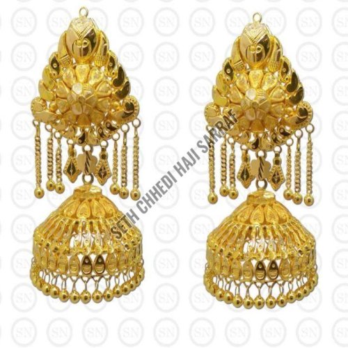 EJ22 Gold Jhumka