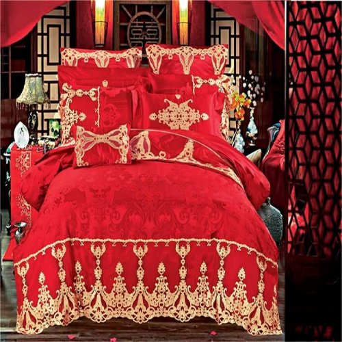 Queen Size Wedding Bedding Set