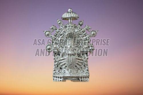 925 Sterling Silver Kolhapur mahalaxmi Murti