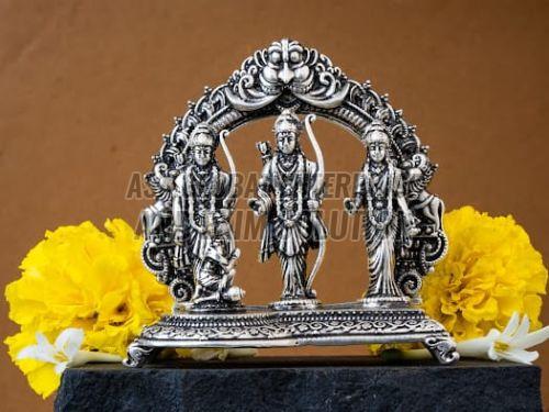 925 Sterling Silver Ram Darbar Murti