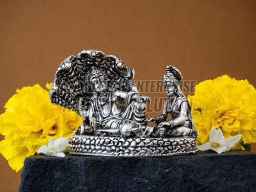 925 Sterling Silver Vishnu Laxmi Murti