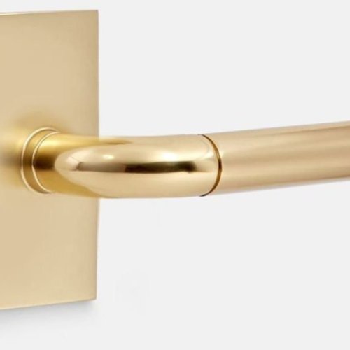 Brass Lever Door Handle